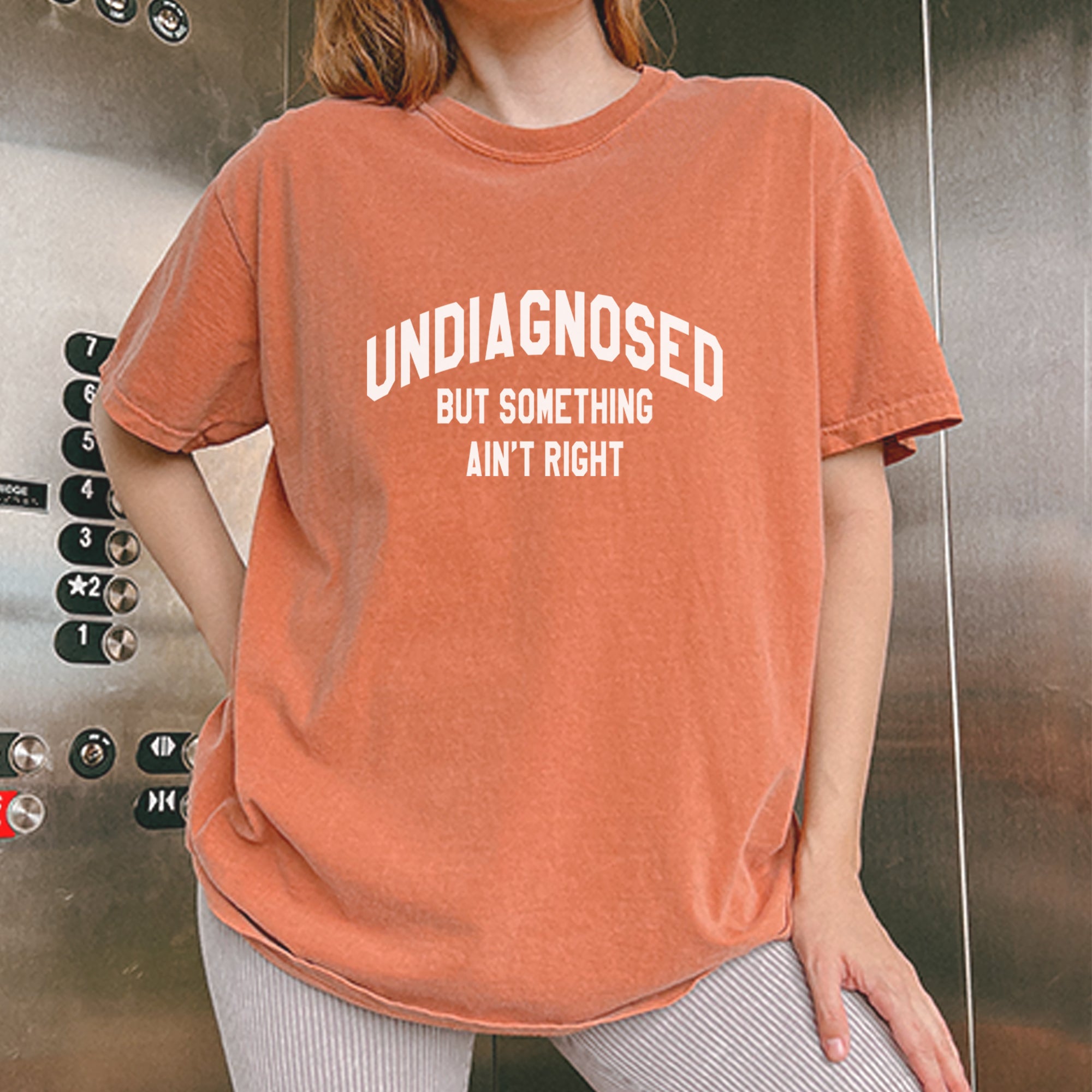 Undiagnosed But Something Ain't Right Vintage Soft Unisex T-shirt 