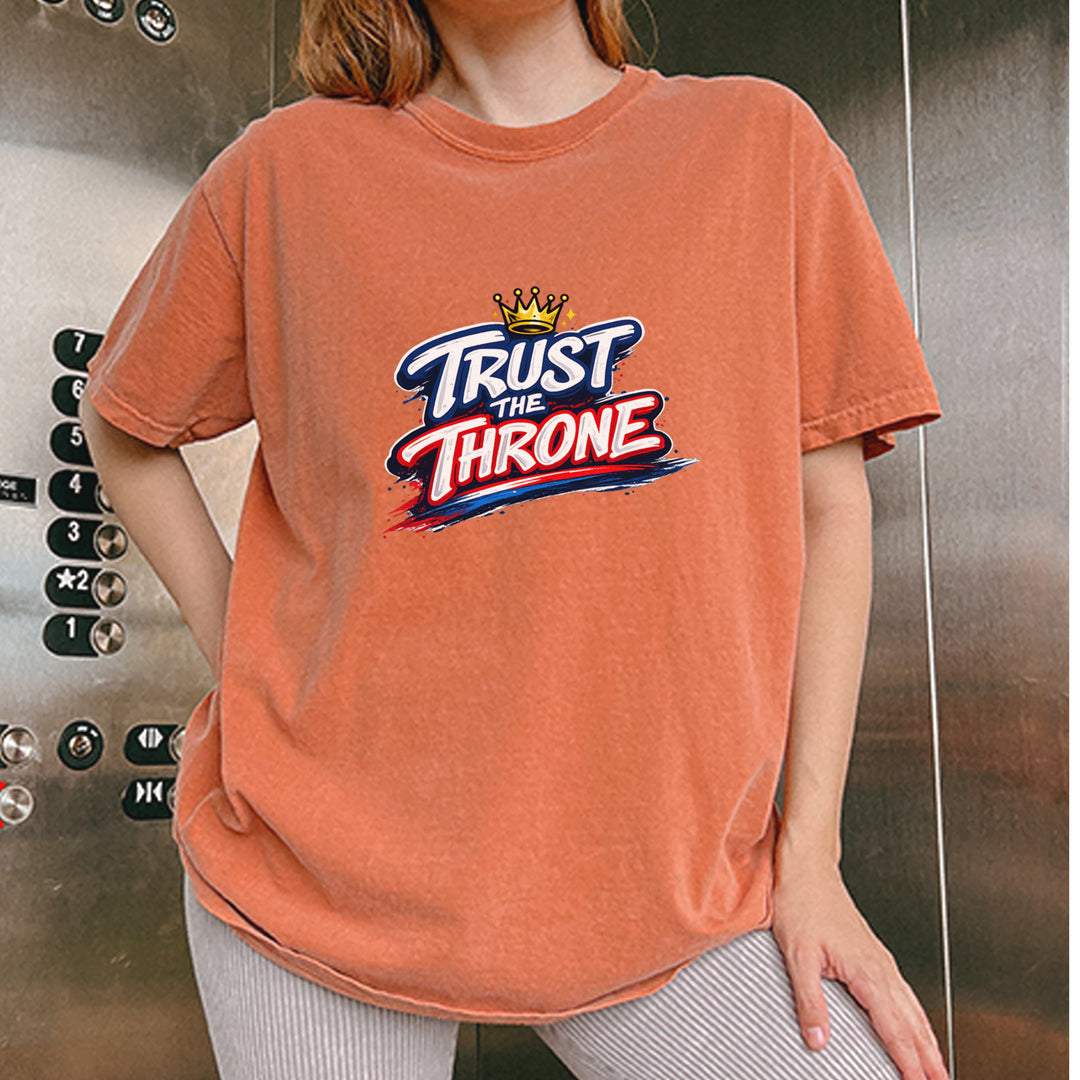 Trust The Throne Crown Philly Hoops Vintage Soft Unisex T-shirt 