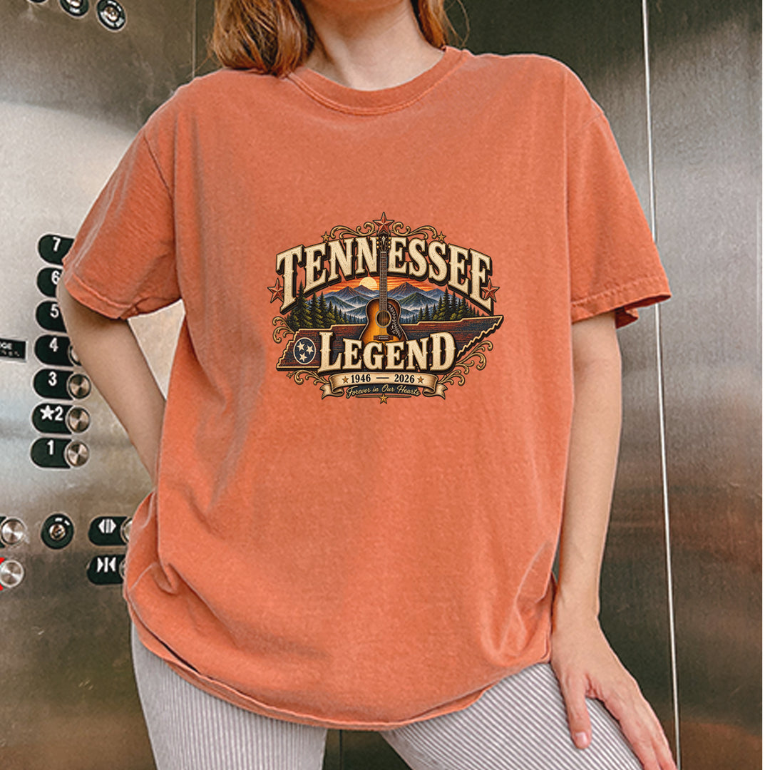 Tennessee Legend Country Music Dolly Vintage Soft Unisex T-shirt 
