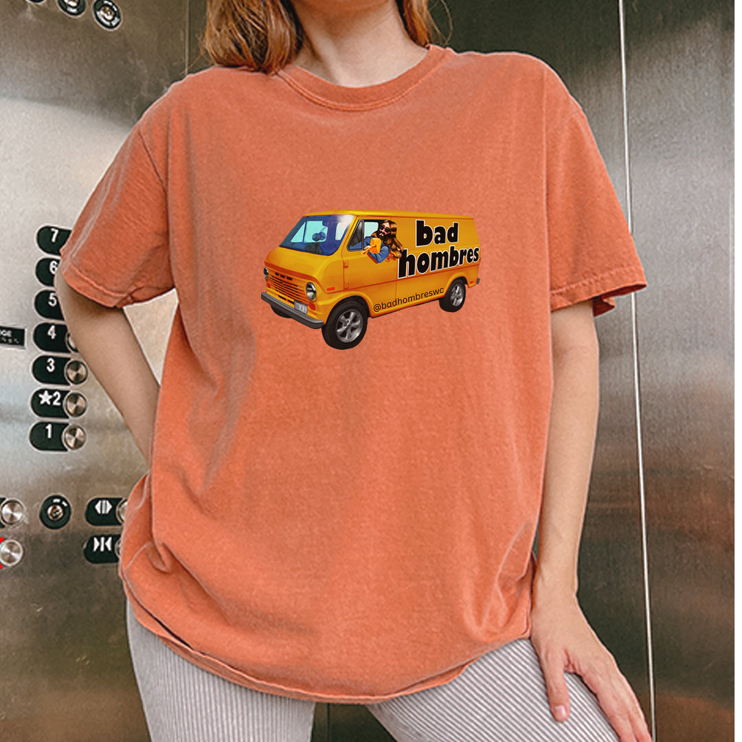 Bad Hombres Van West Chester Band Vintage Soft Unisex T-shirt 