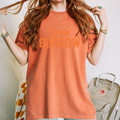 Team Burrow Cincinnati Vintage Soft Unisex T-shirt 