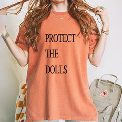 Protect The Dolls Equal Rights Vintage Soft Unisex T-shirt 