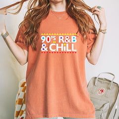 90s R&B and Chill Retro Throwback Vintage Soft Unisex T-shirt 