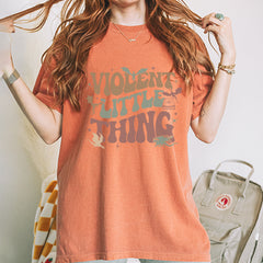 Violent Little Thing Dragon Vintage Soft Unisex T-shirt 