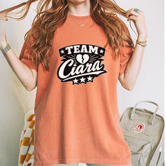 Team Ciara Scamanda Broken Heart Vintage Soft Unisex T-shirt 