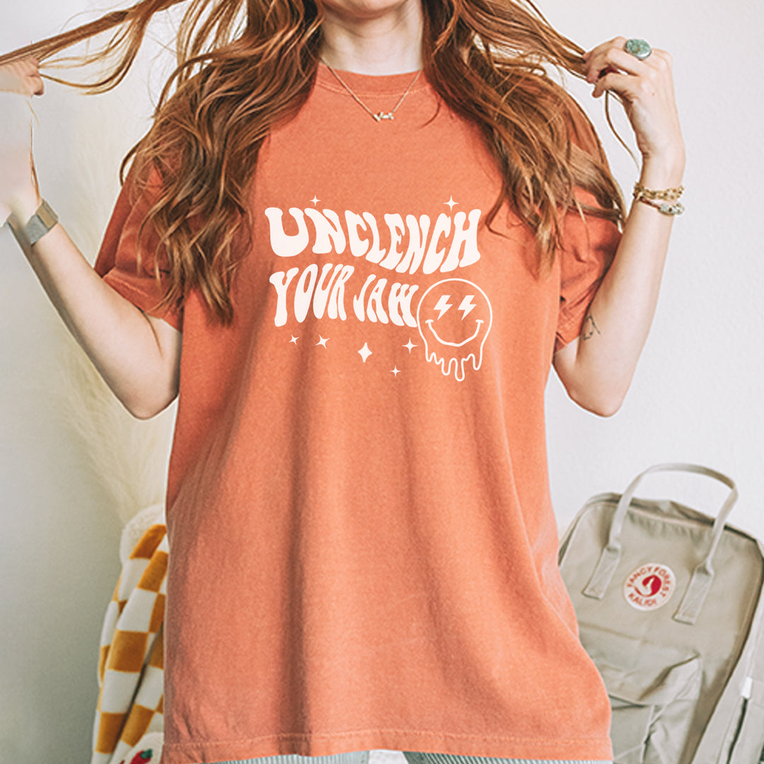 Unclench Your Jaw Festival Rave EDM Vintage Soft Unisex T-shirt