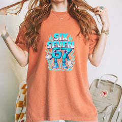 67 Brainrot Meme Slang Vintage Soft Unisex T-shirt 