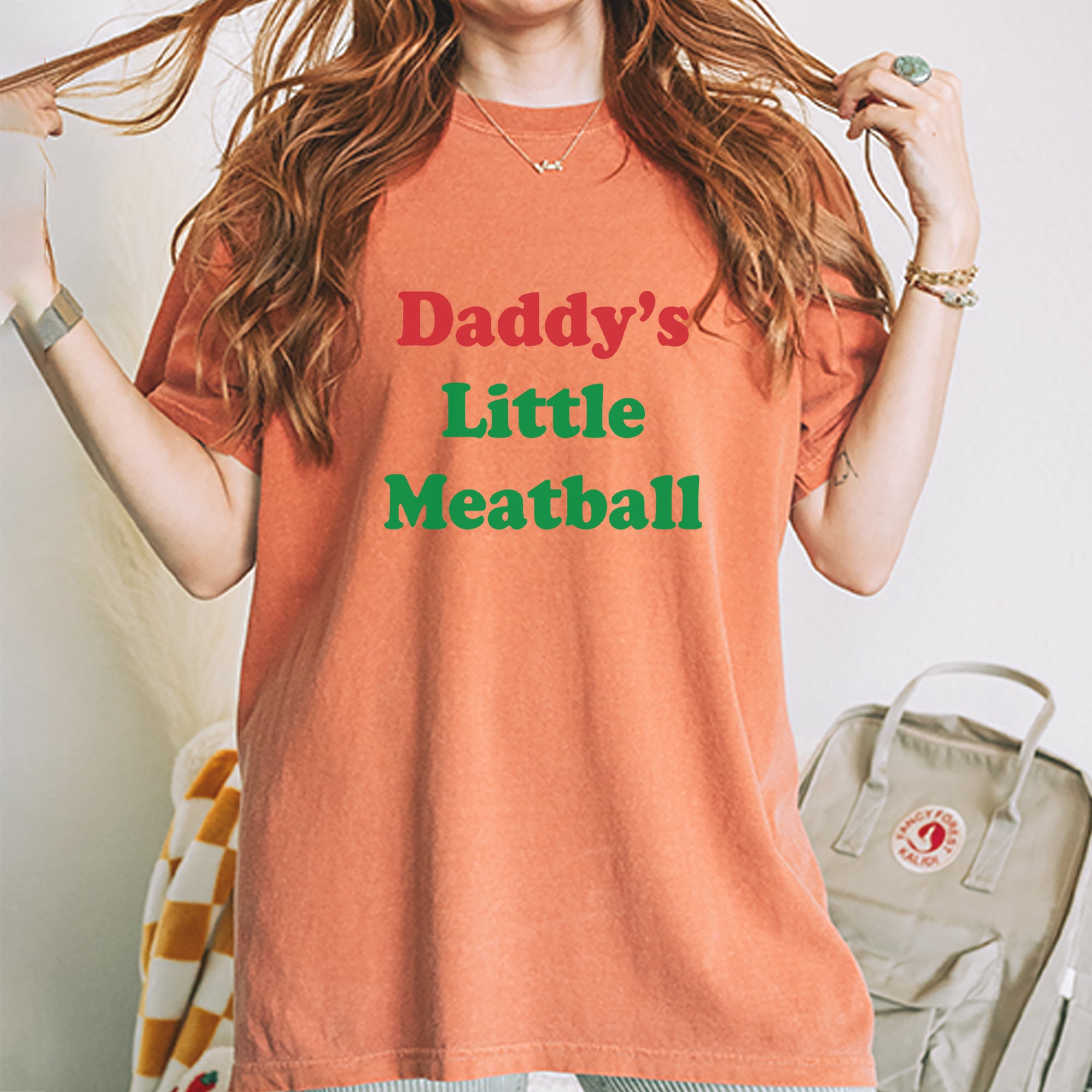 Daddy's Little Meatball Love Island Vintage Soft Unisex T-shirt 