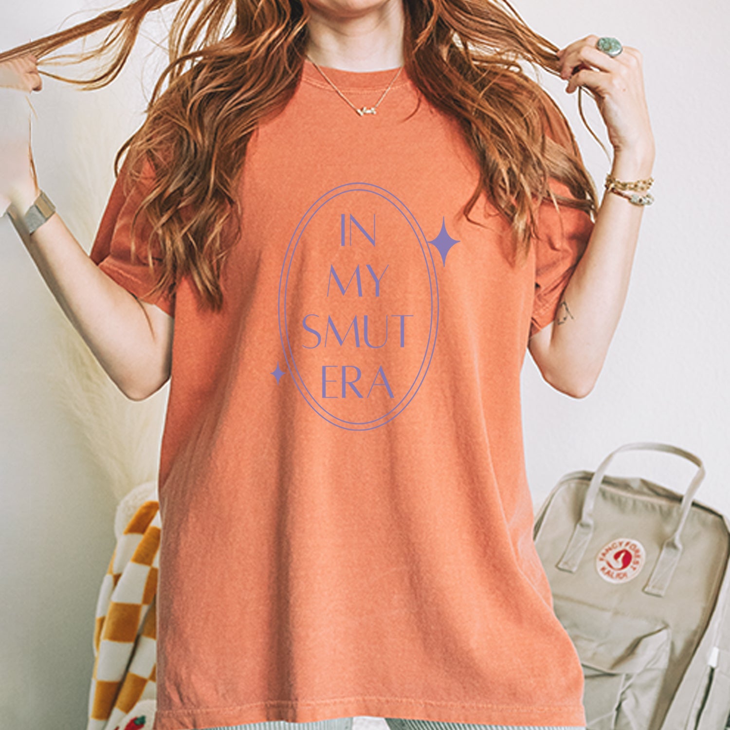 In My Smut Era Romantasy Vintage Soft Unisex T-shirt 