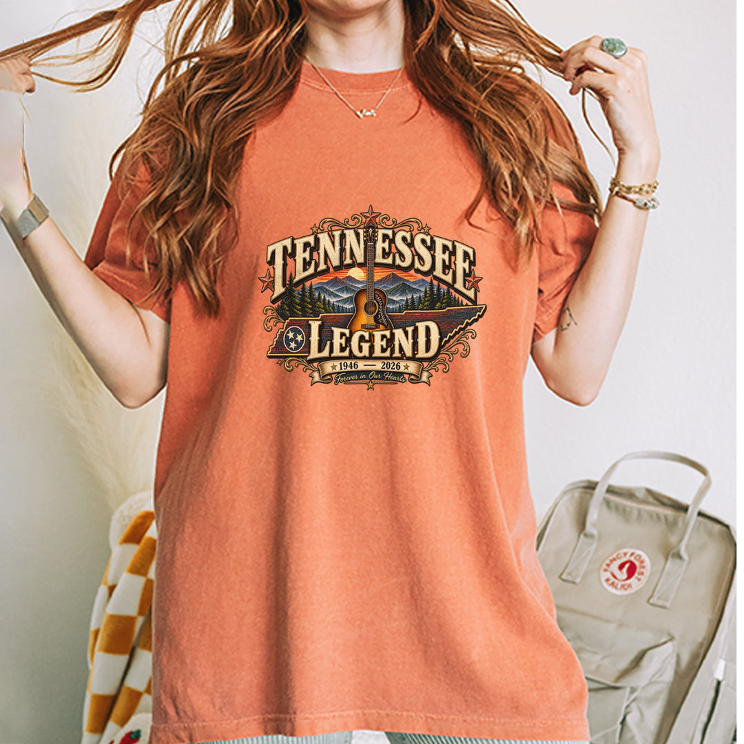 Tennessee Legend Country Music Dolly Vintage Soft Unisex T-shirt 