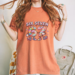 67 Candy Swirl Meme Vintage Soft Unisex T-shirt 