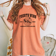 Fourth Wing Basgiath War College Vintage Soft Unisex T-shirt