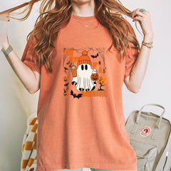 Life of a Showghoul Halloween Showgirl Vibes Vintage Soft Unisex T-shirt 
