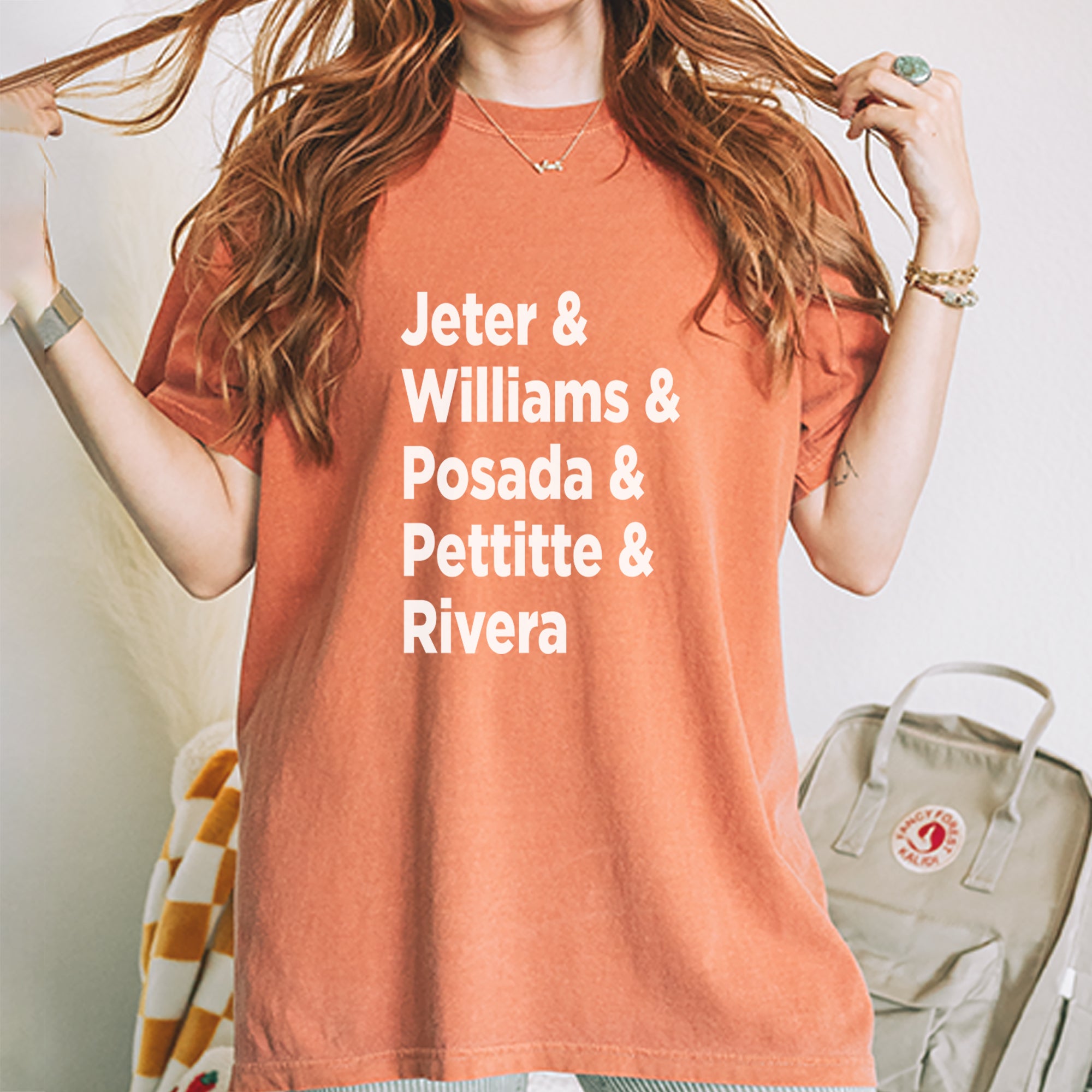 Jeter & Williams & Posada & Pettitte & Rivera Vintage Soft Unisex T-shirt 