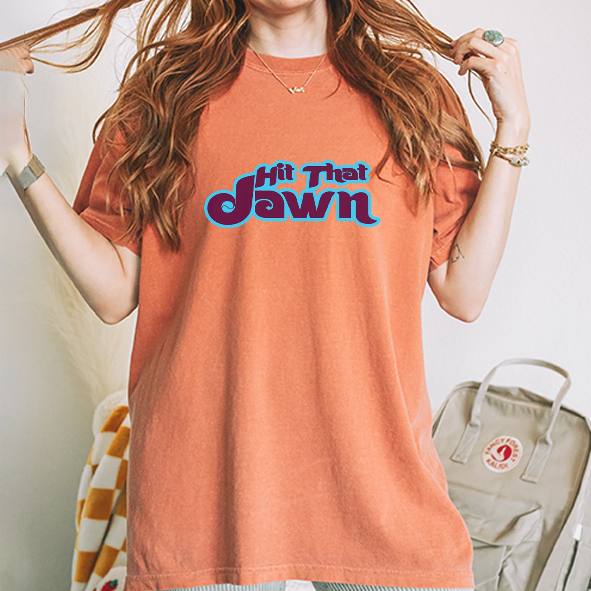 Hit That Jawn Philly Baseball Vintage Soft Unisex T-shirt 
