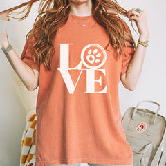 TLC LOVE Dog Rescue Vintage Soft Unisex T-shirt 