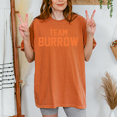 Team Burrow Cincinnati Vintage Soft Unisex T-shirt 