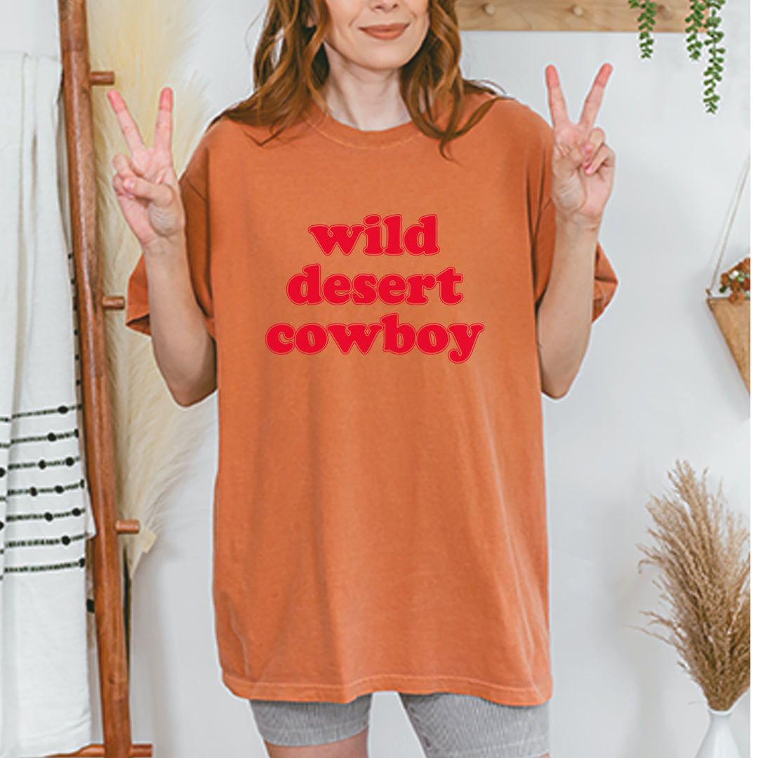 Wild Desert Cowboy Country Vintage Soft Unisex T-shirt 