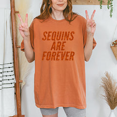 Sequins Are Forever Retro Glam Vintage Soft Unisex T-shirt 