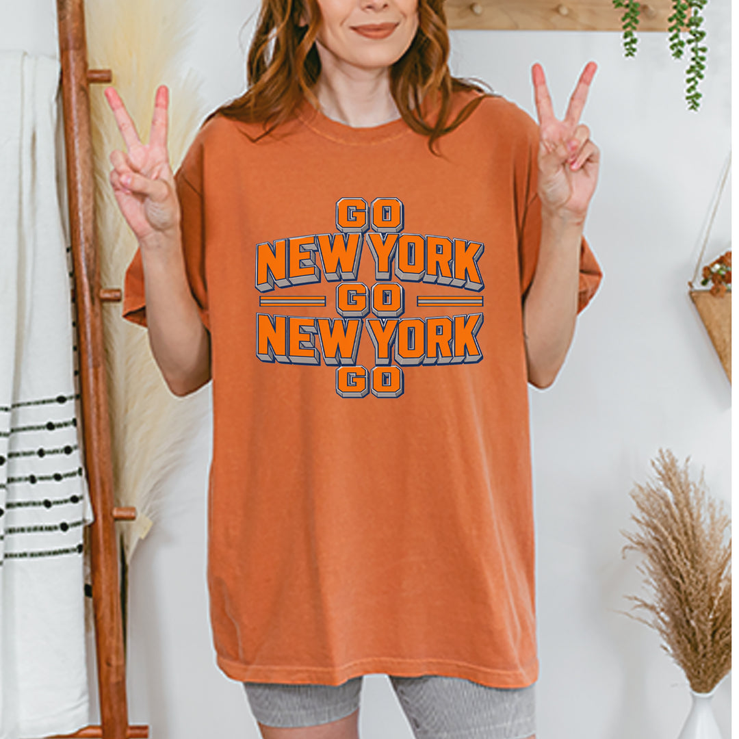 Go New York Go Basketball Vintage Soft Unisex T-shirt 