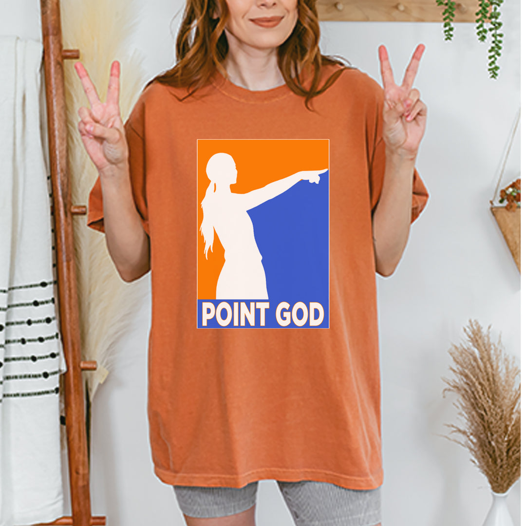 Point God Cunningham Basketball Pointing Meme  Vintage Soft Unisex T-shirt 