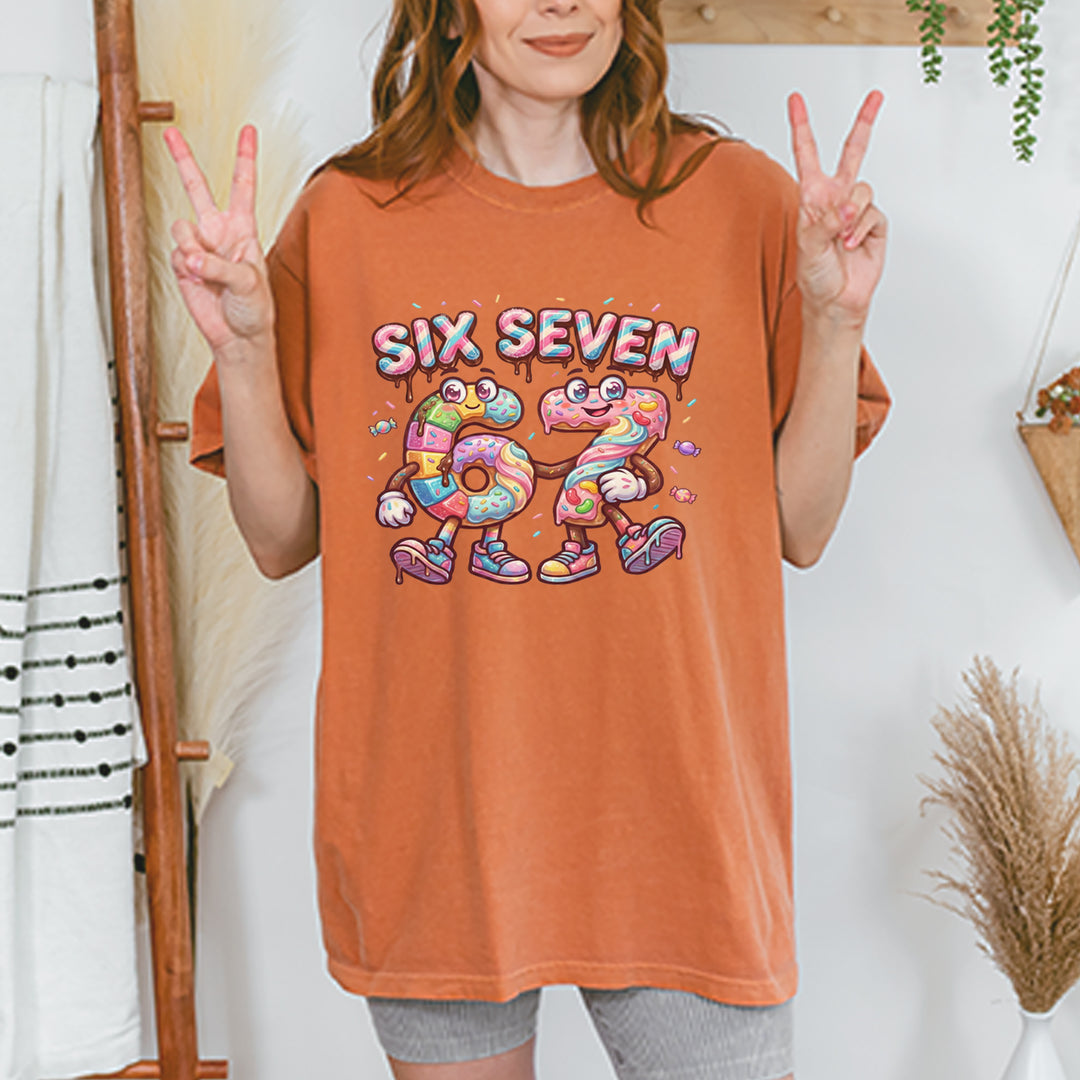 67 Candy Swirl Meme Vintage Soft Unisex T-shirt 