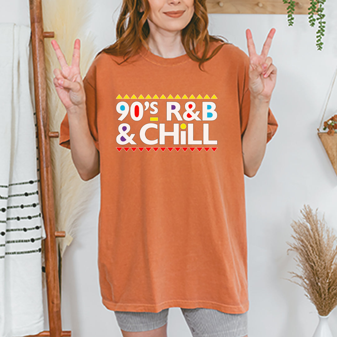 90s R&B and Chill Retro Throwback Vintage Soft Unisex T-shirt 