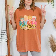 Stay Golden Girls Retro Vintage Soft Unisex T-shirt 