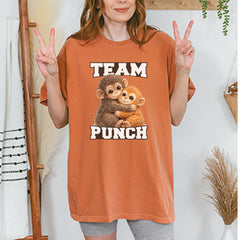 Team Punch Panchi-kun Monkey Vintage Soft Unisex T-shirt 