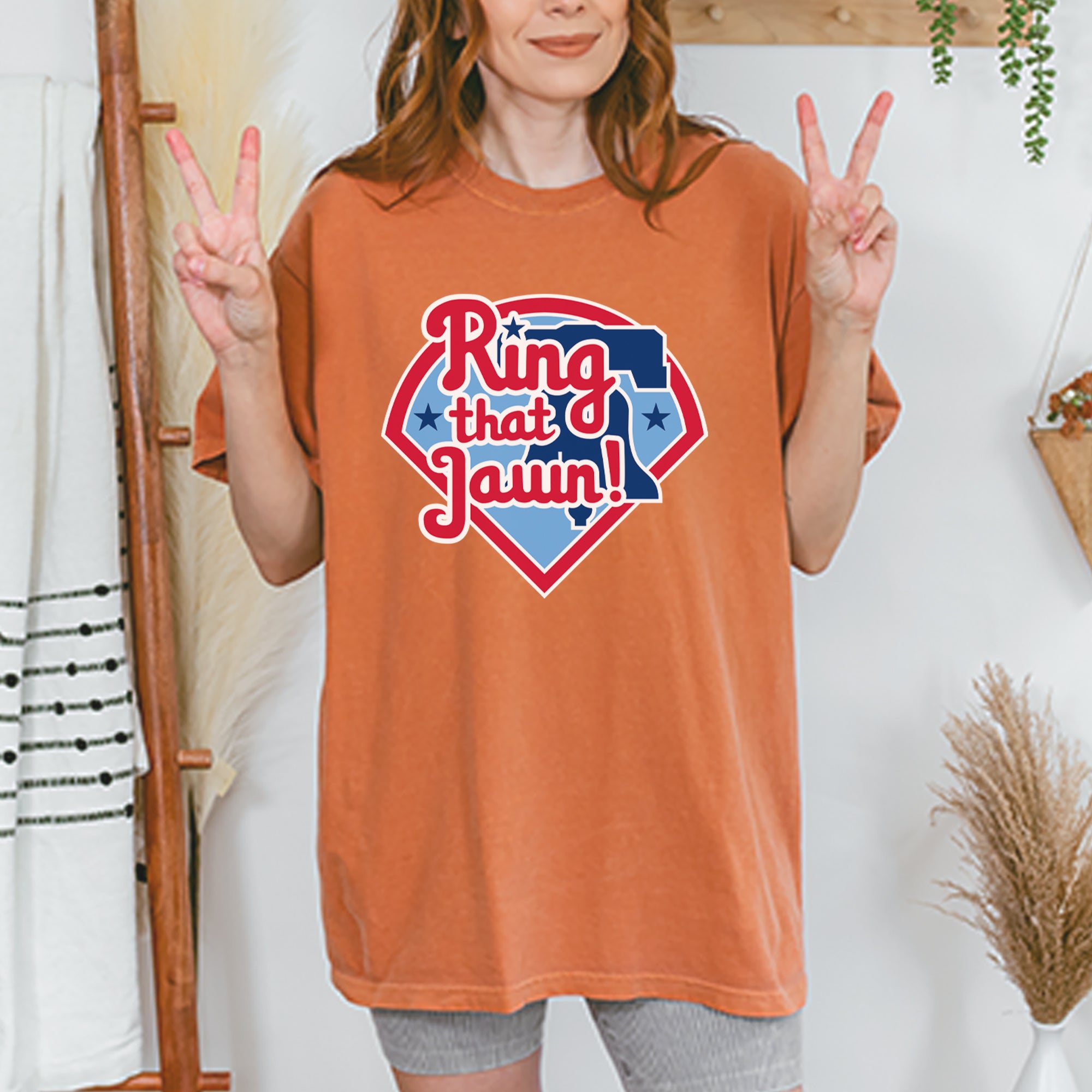 Ring That Jawn Philly Baseball Vintage Soft Unisex T-shirt 