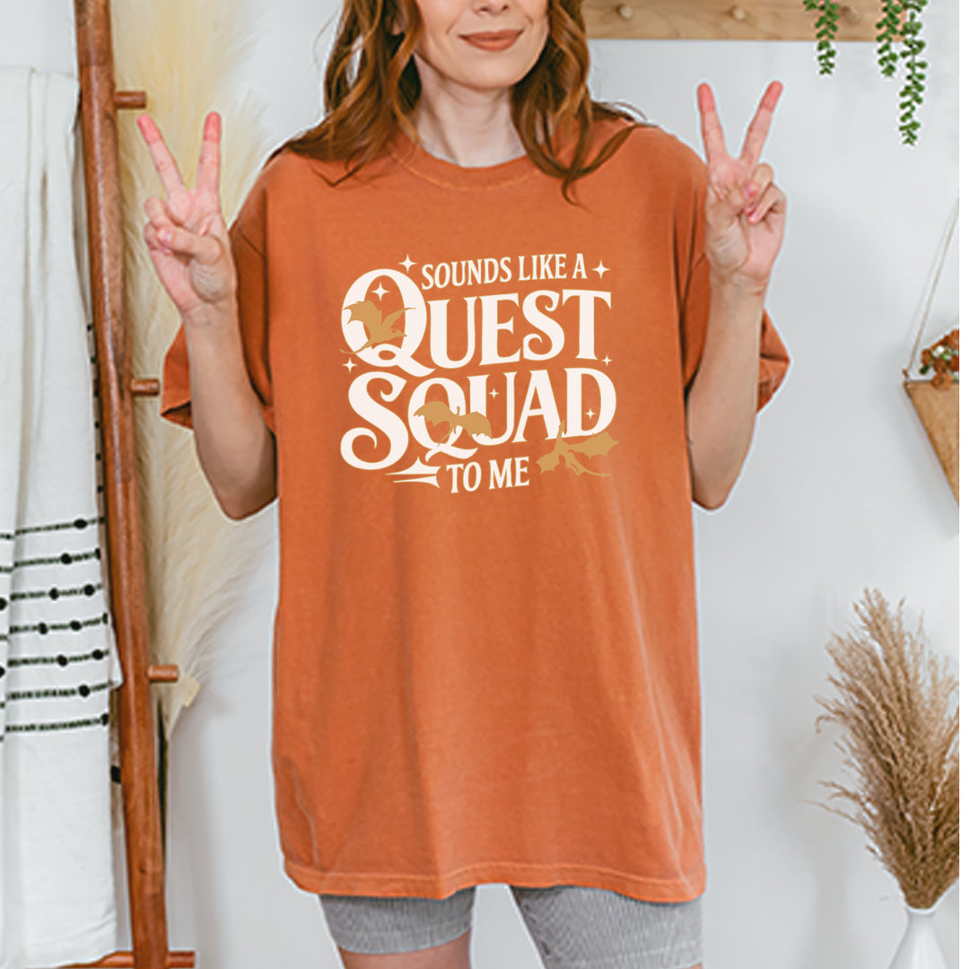Sounds Like A Quest Squad To Me Empyrean Vintage Soft Unisex T-shirt 