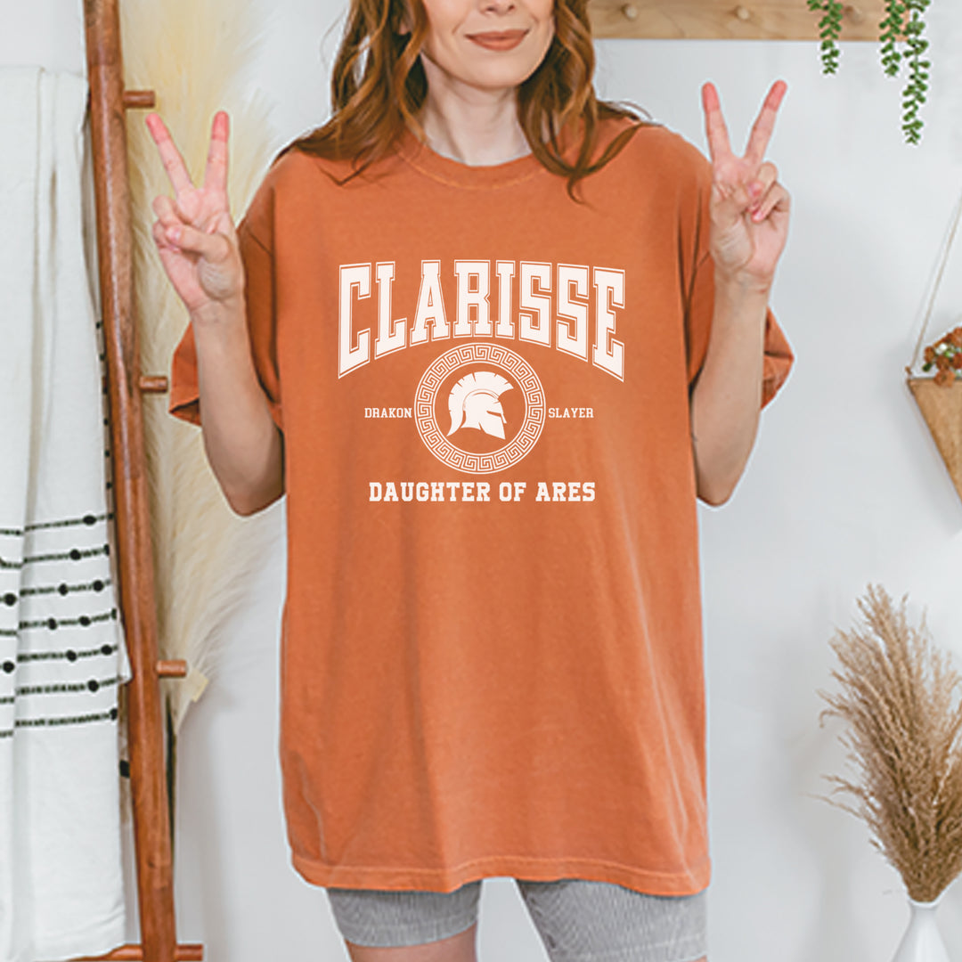 Clarisse Daughter of Ares Battle Ready Vintage Soft Unisex T-shirt 