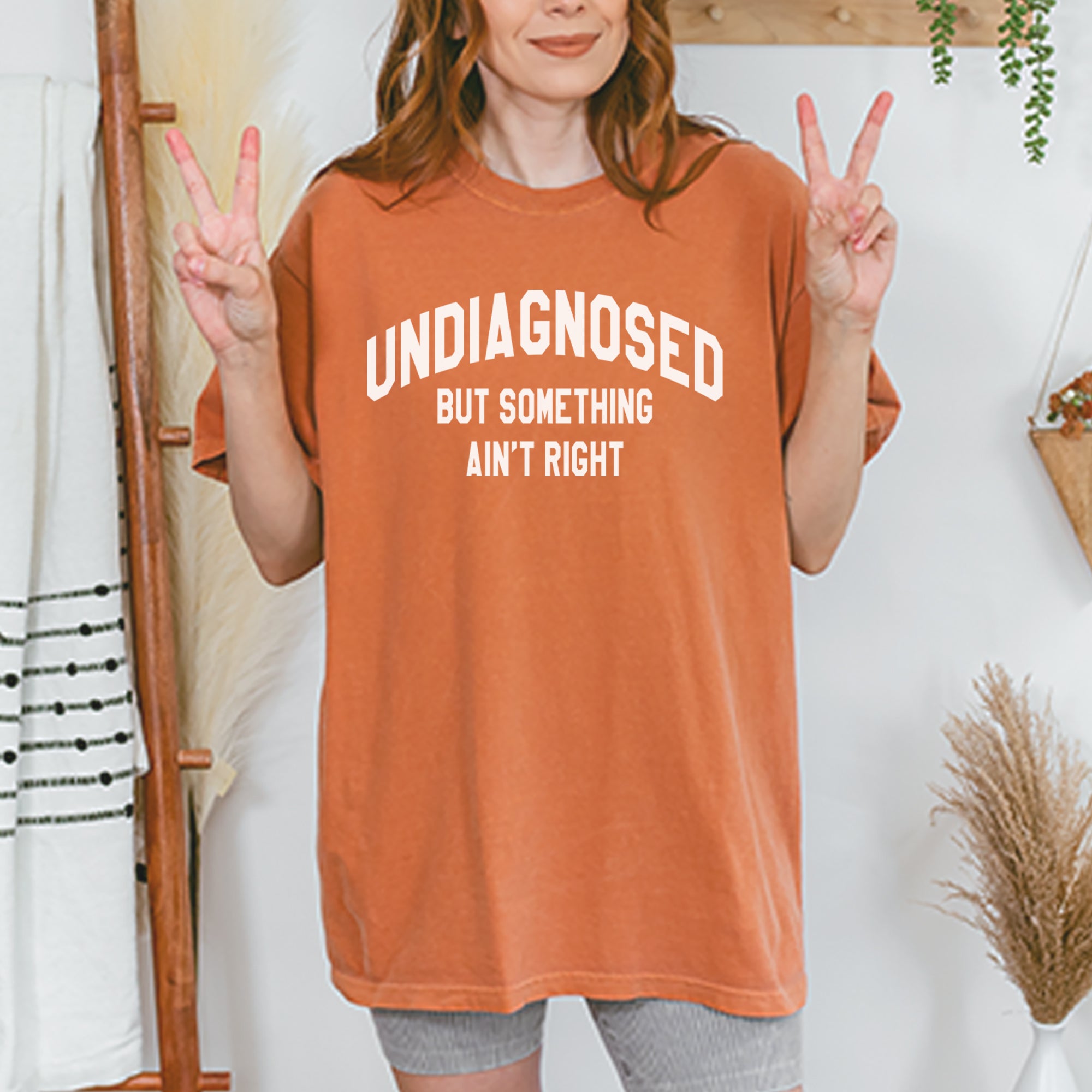 Undiagnosed But Something Ain't Right Vintage Soft Unisex T-shirt 