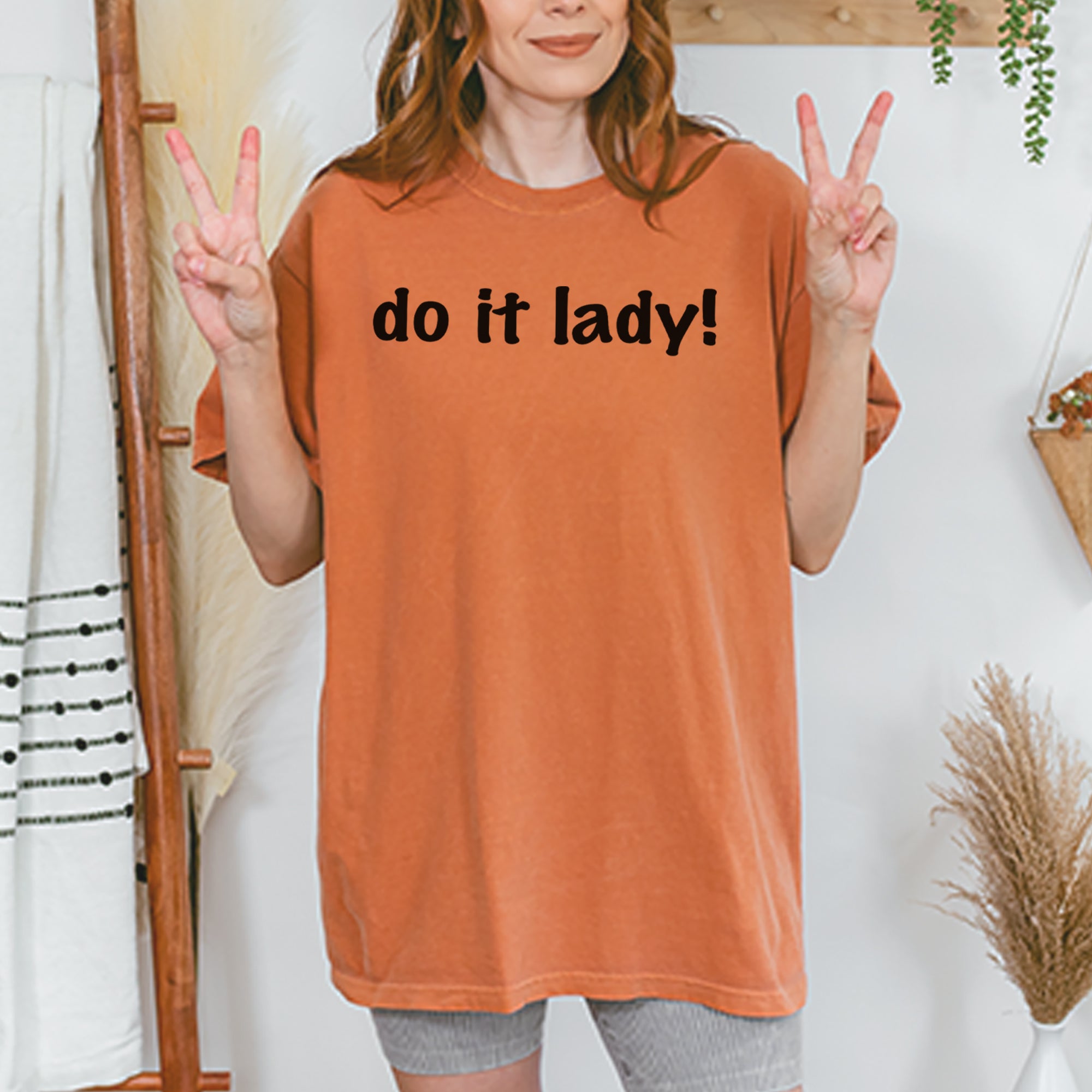 Do It Lady Viral Meme Vintage Soft Unisex T-shirt 