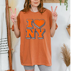 New York City Pride Heart Vintage Soft Unisex T-shirt 