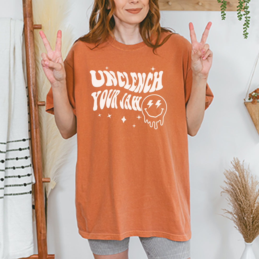 Unclench Your Jaw Festival Rave EDM Vintage Soft Unisex T-shirt
