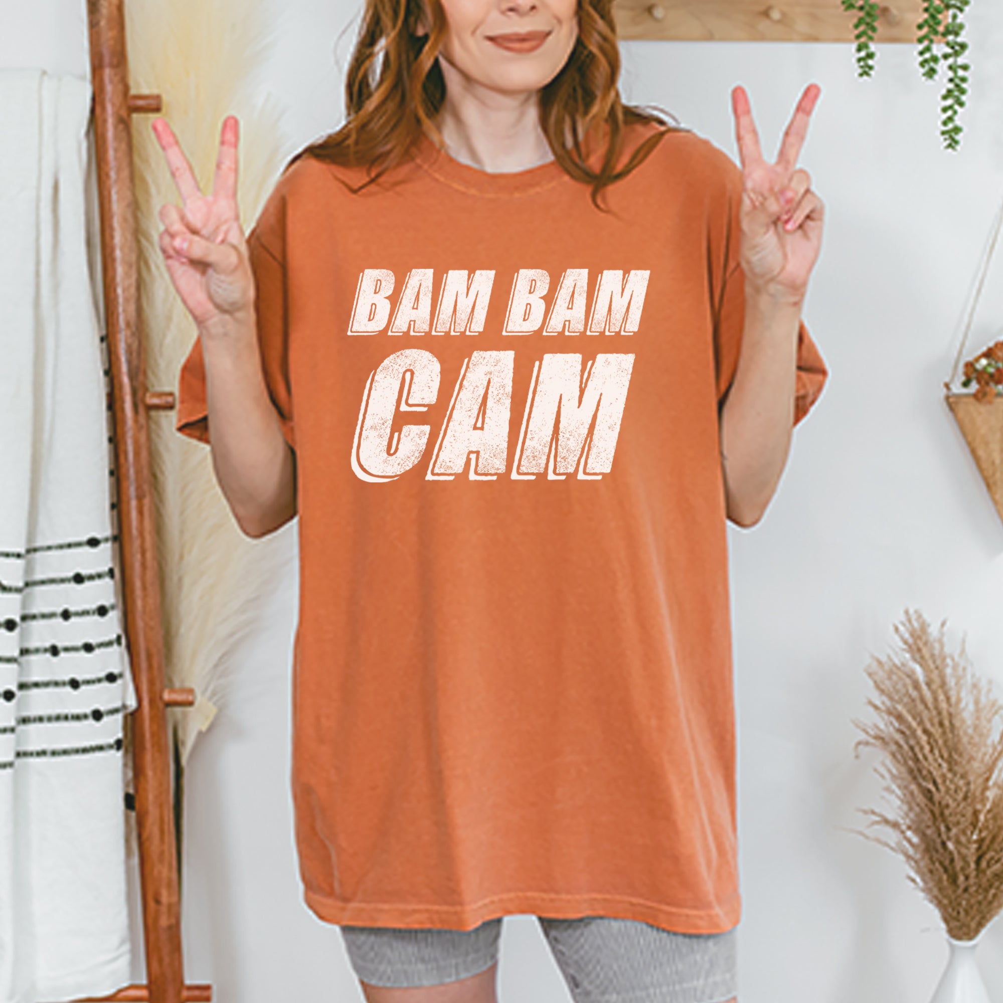 Bam Bam Cam Vintage Soft Unisex T-shirt 