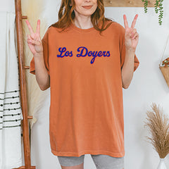 Los Doyers LA Baseball Vintage Soft Unisex T-shirt 