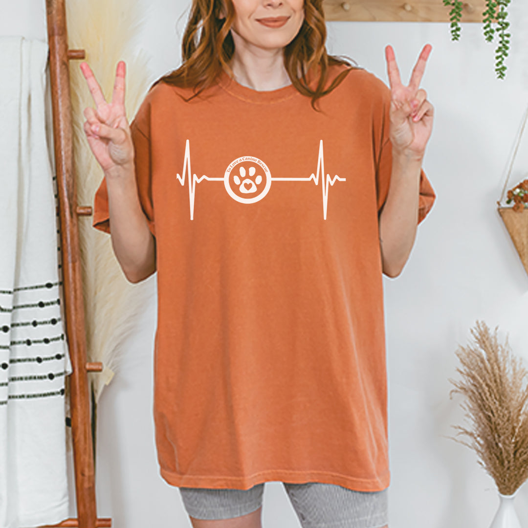 TLC Rescue Heartbeat Vintage Soft Unisex T-shirt 