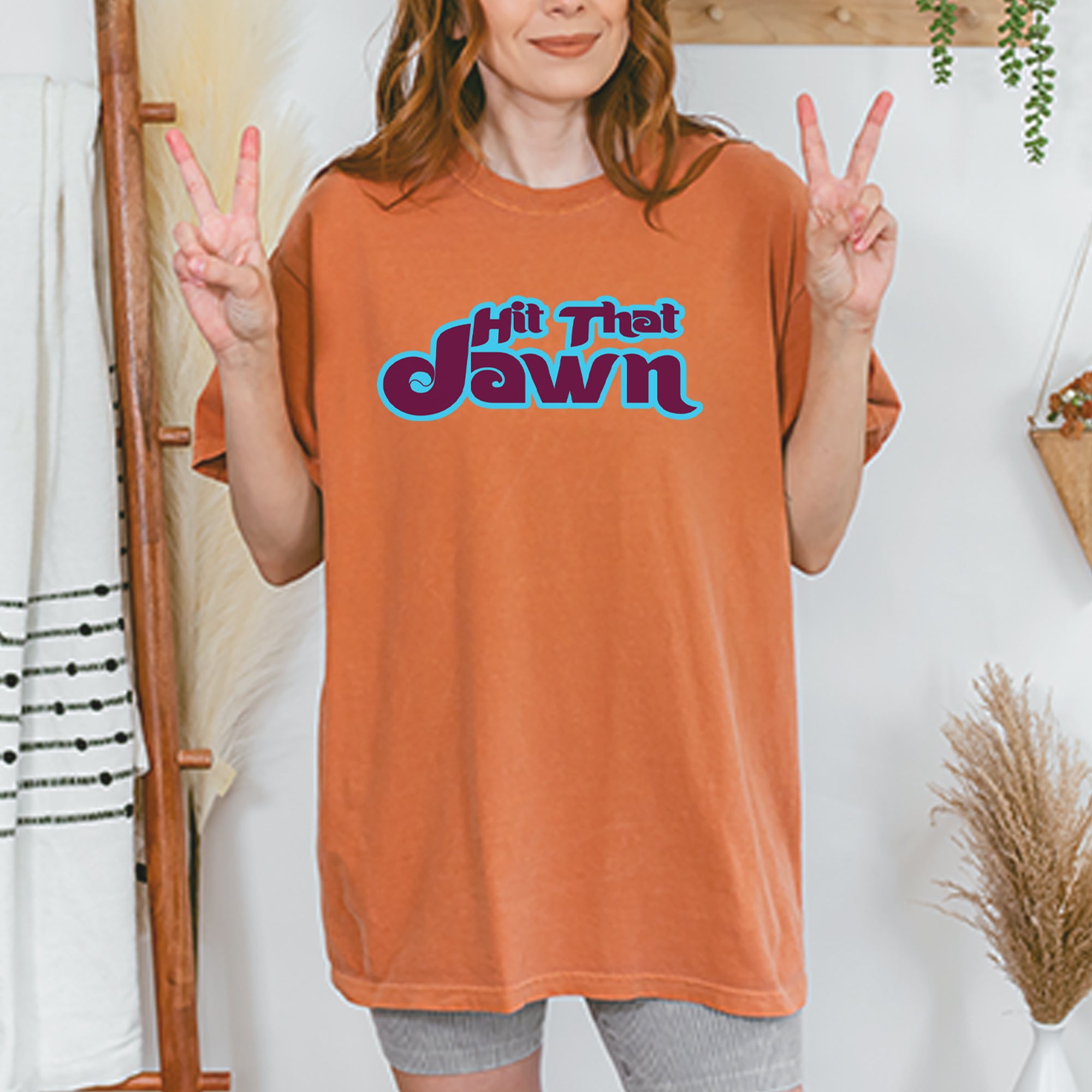 Hit That Jawn Philly Baseball Vintage Soft Unisex T-shirt 