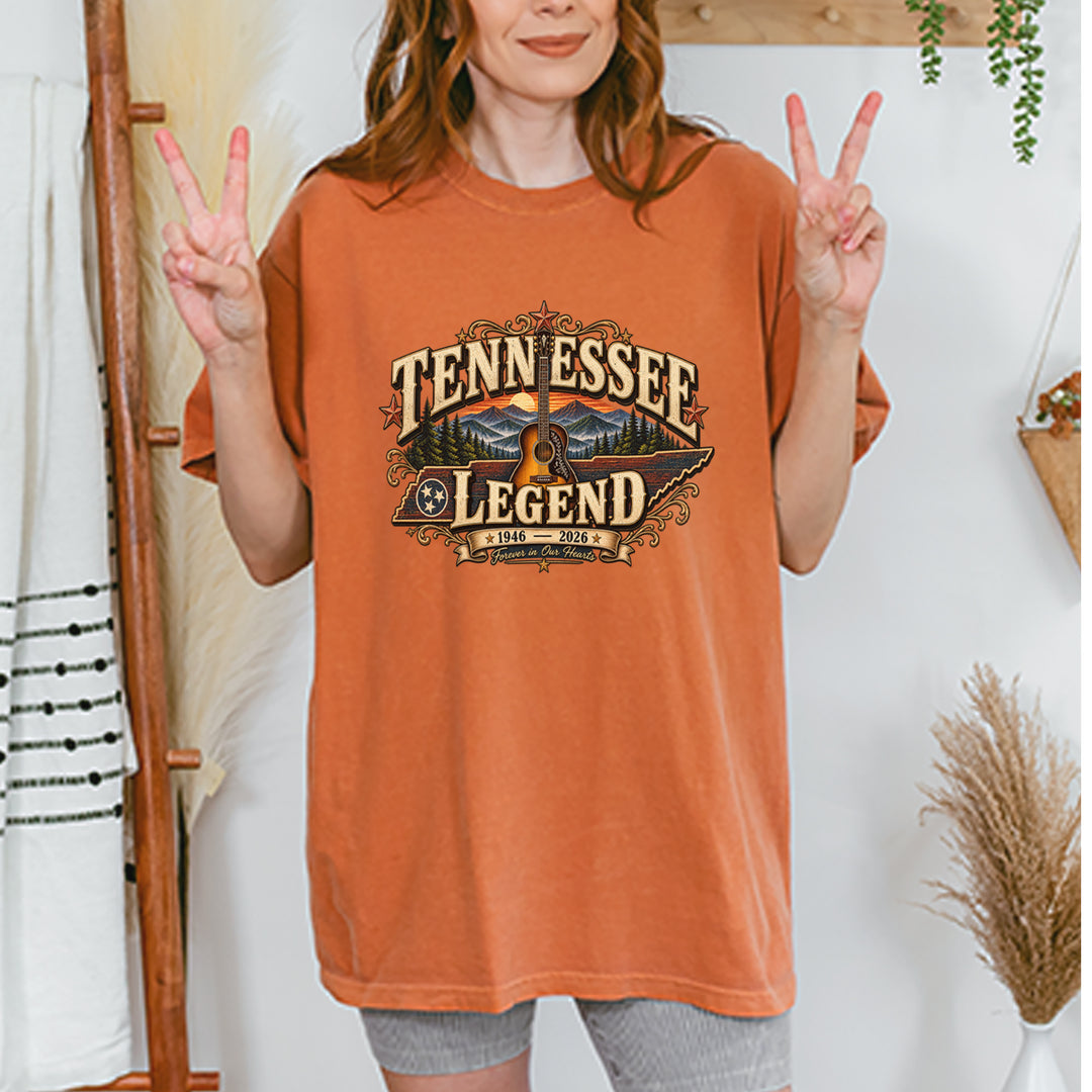 Tennessee Legend Country Music Dolly Vintage Soft Unisex T-shirt 