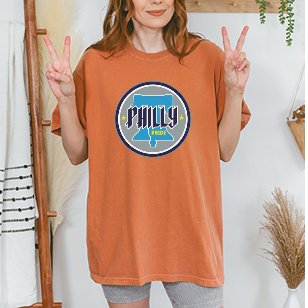 Philly Pride Liberty Bell Vintage Soft Unisex T-shirt 