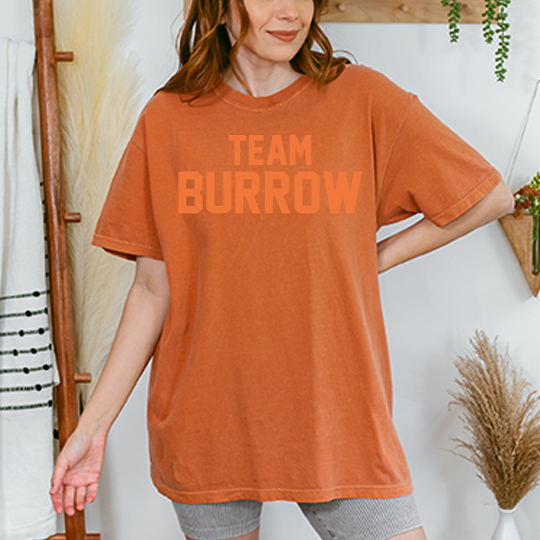Team Burrow Cincinnati Vintage Soft Unisex T-shirt 
