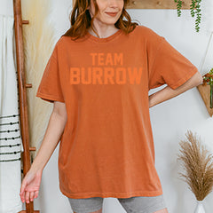 Team Burrow Cincinnati Vintage Soft Unisex T-shirt 