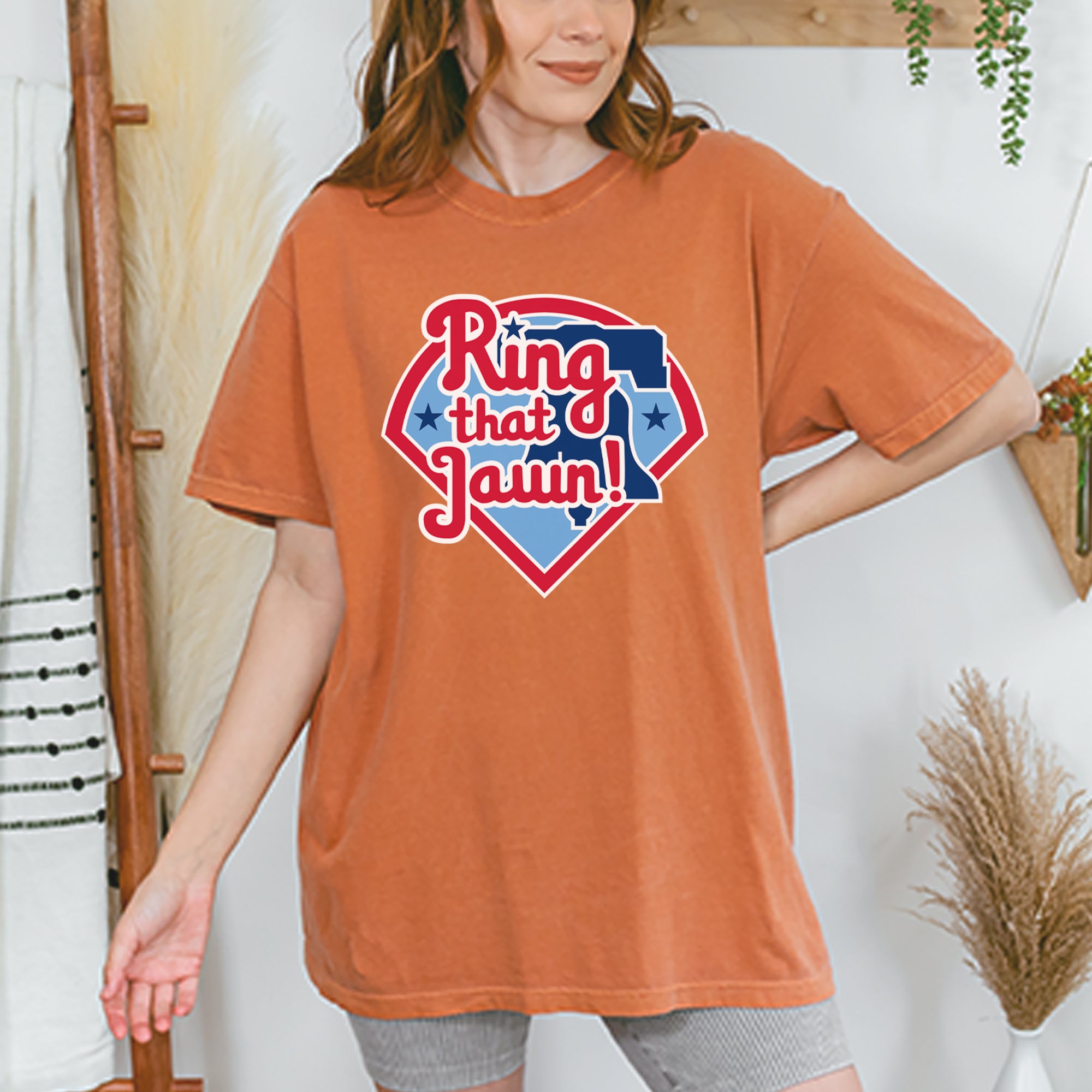 Ring That Jawn Philly Baseball Vintage Soft Unisex T-shirt 
