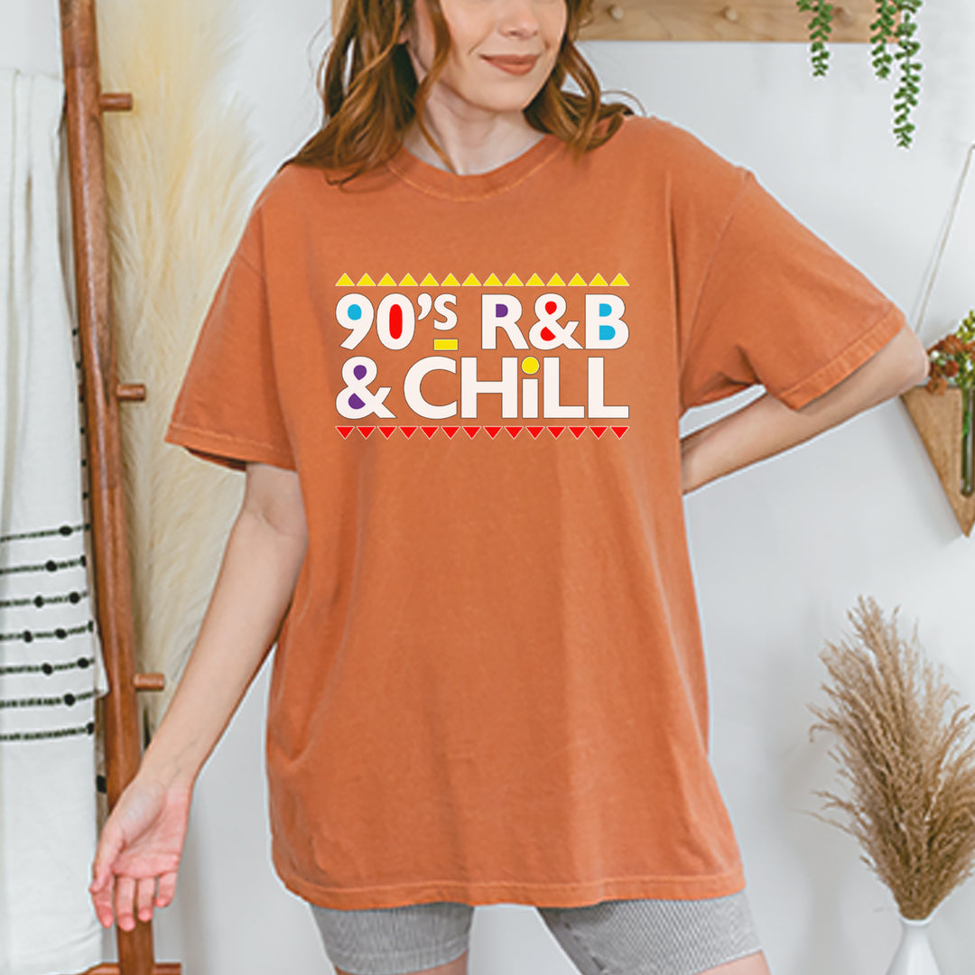 90s R&B and Chill Retro Throwback Vintage Soft Unisex T-shirt 