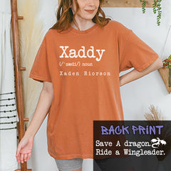 Xaddy Save A Dragon Ride A Wingleader Vintage Soft Unisex T-shirt 