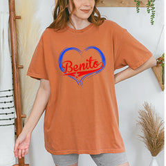 Benito Heart Puerto Rico Vintage Soft Unisex T-shirt 