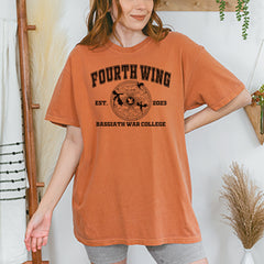 Fourth Wing Basgiath War College Vintage Soft Unisex T-shirt