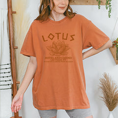 Lotus Hotel and Casino Vintage Soft Unisex T-shirt 